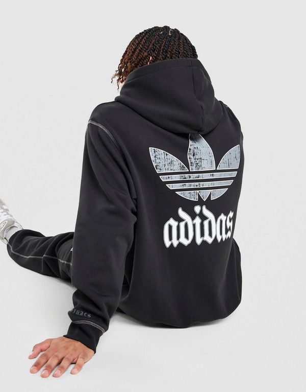 Суитчър adidas Originals Distressed Graphic Hoodie Gfx Hd Os Черно | KC6697, 0