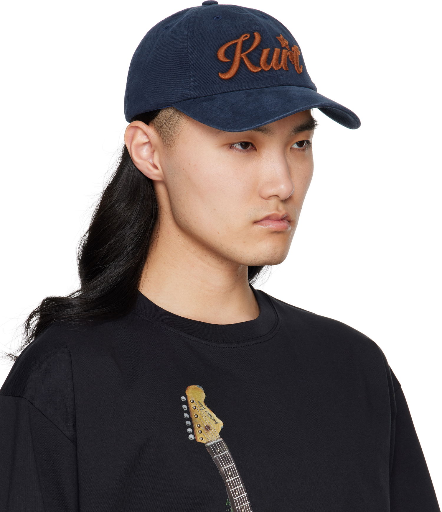 Шапка с козирка Andersson Bell Andersson Bell 'Kurt' Star Baseball Cap Тъмно синьо | aaa440u, 1