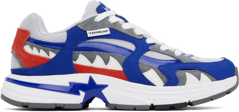 Кецове и обувки BAPE A Bathing Ape Shark STA M1 Синьо | 001FWK201305M