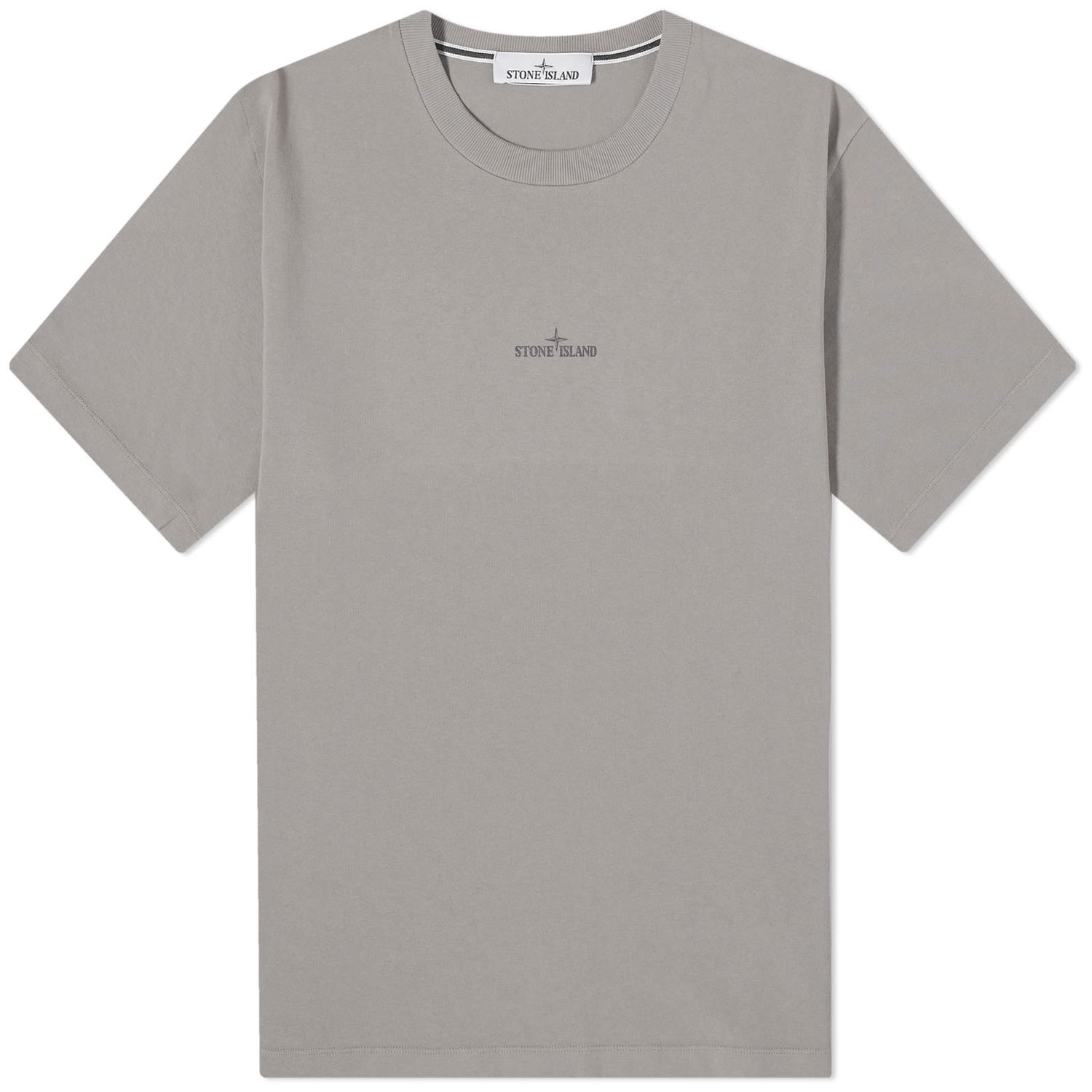 Тениска Stone Island Camo One Badge Print T-Shirt Сиво | 80152RCE6-V0092, 0