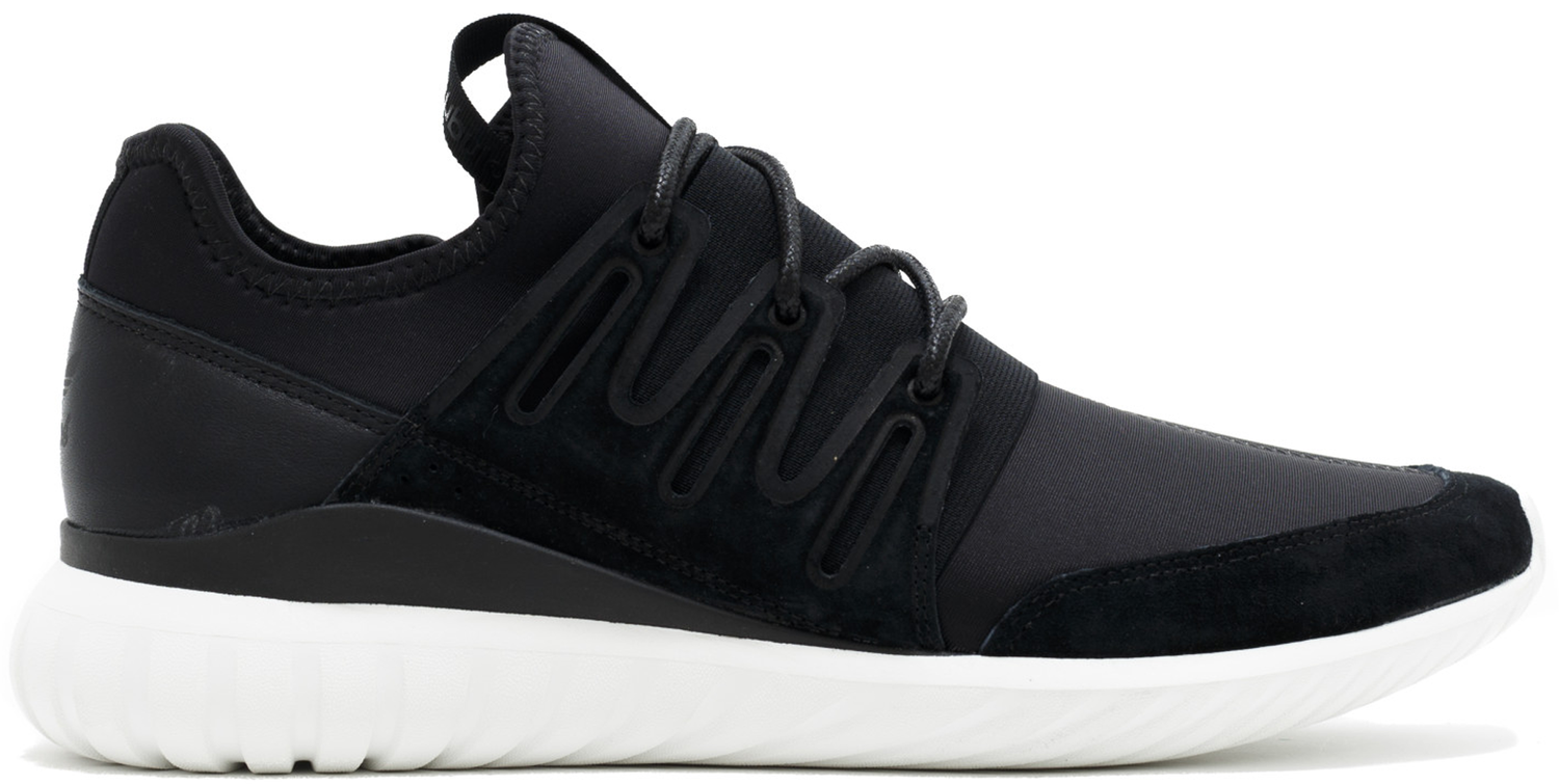 Кецове и обувки adidas Originals Tubular Radial Core Black Crystal White Черно | AQ6723, 0