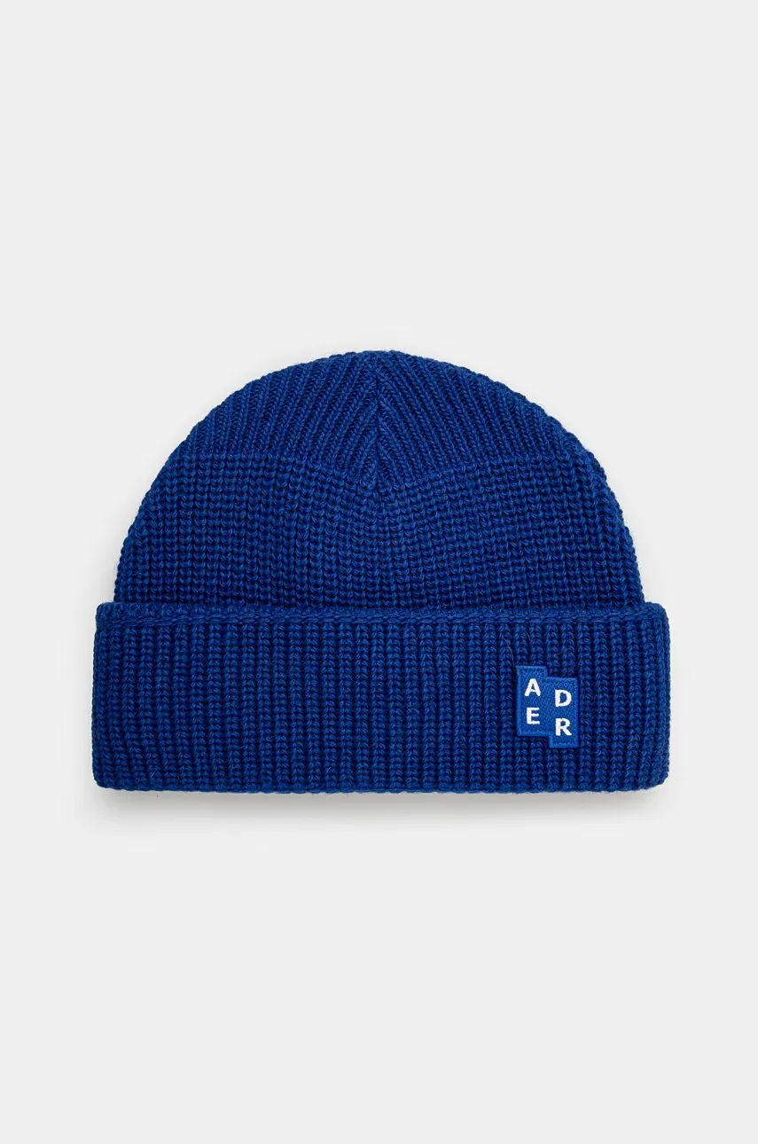 Шапка ADER ERROR Blue Knit Beanie Синьо | BMSGFYHW0501BL, 0
