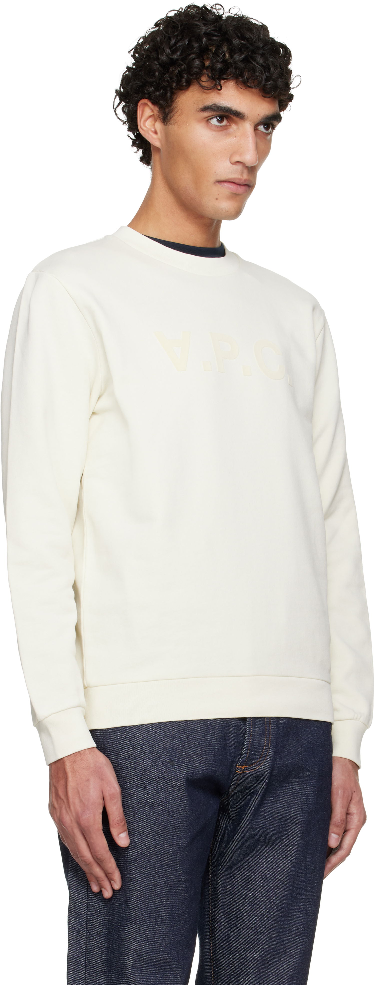 Суитчър A.P.C. Standard Grand 'VPC' Sweatshirt Бежово | COHMC-M27907, 1
