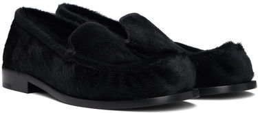 Кецове и обувки Dries Van Noten Dries Van Noten Ponyhair Loafers Черно | 252-021723-301, 3