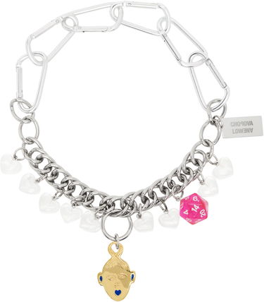 Колие Chopova Lowena Chopova Lowena Kiss BFF Charm Necklace Металик | 6596, 0