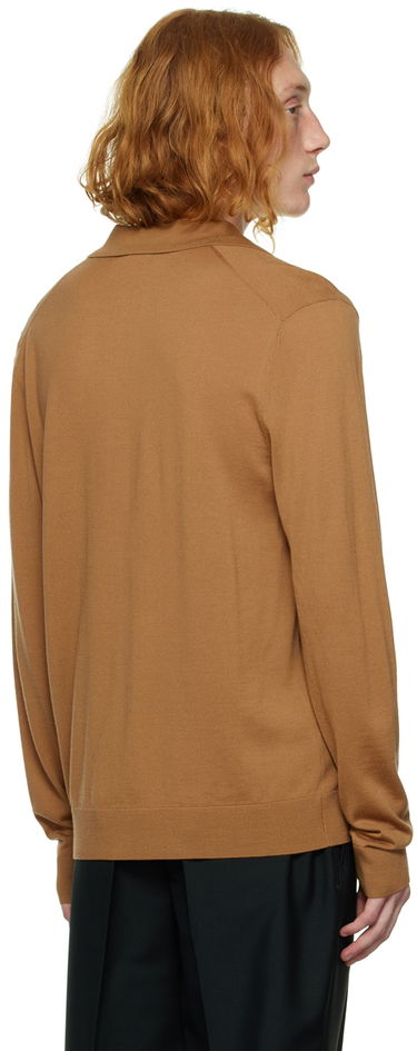 Поло тениска Paul Smith Paul Smith Stripe Detail Polo Кафяво | M1R-566X-J01790, 2