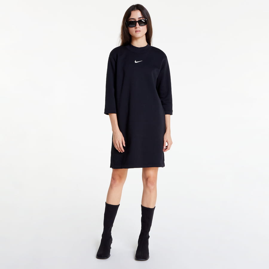 Pокля Nike Sportswear Phoenix Fleece 3/4-Sleeve Dress Черно | DV5248-010, 0