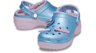 Кецове и обувки Crocs Classic Platform Clogs Синьо | 210258-90H, 1