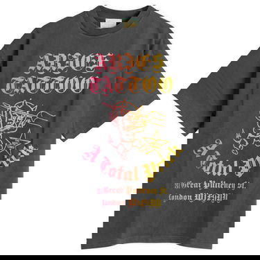 Тениска Aries Faded Tattoo Shop T-Shirt Сиво | AR60013-BLK, 1