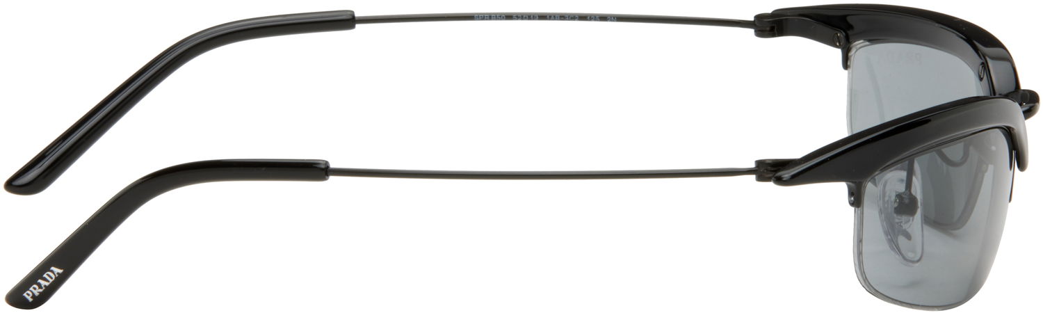 Слънчеви очила Prada Runway Cat-Eye Half-Rim Sunglasses Черно | 0PR B50S 8056262322154, 1