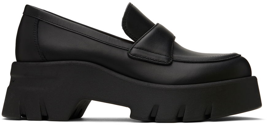 Кецове и обувки Gianvito Rossi Farren Platform Loafers Черно | G25319.20GOM.CLN, 0