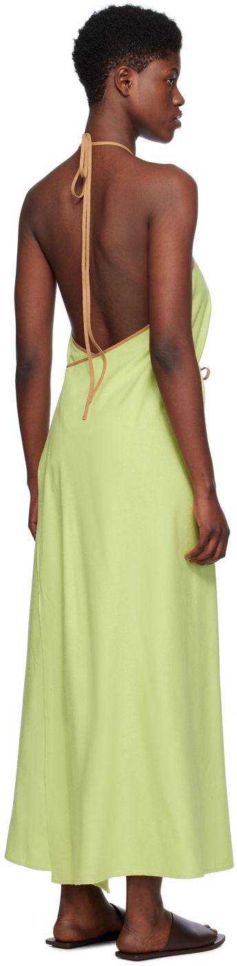Pокля Baserange Baserange Ligo Maxi Dress Зелено | DRLI-WS-SP24, 2
