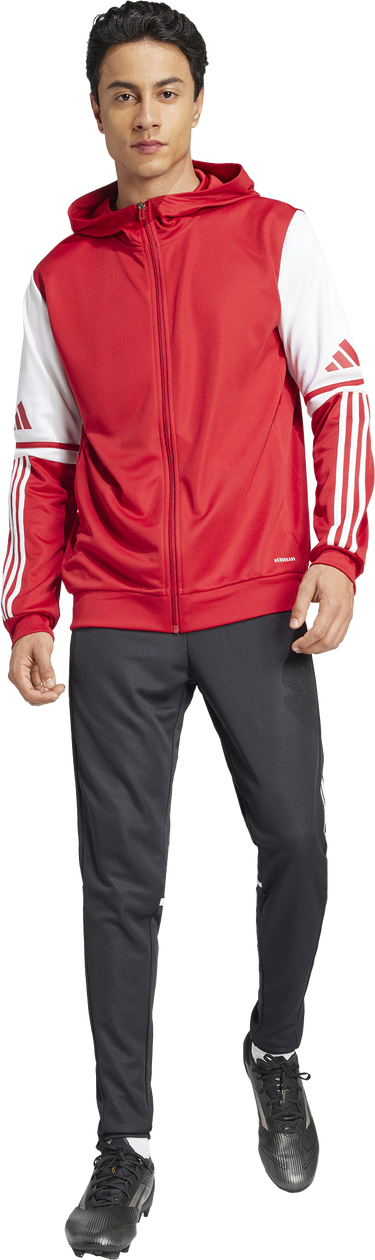 Суитчър adidas Originals SQUADRA25 Hooded Jacket Червено | jd2990, 3