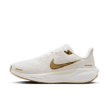 Кецове и обувки Nike Air Zoom Pegasus 41 Light Pumice Metallic Gold W Бяло | FD2723-005, 3