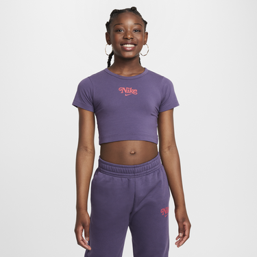 Тениска Nike Sportswear Top Лилаво | HM0535-573, 0