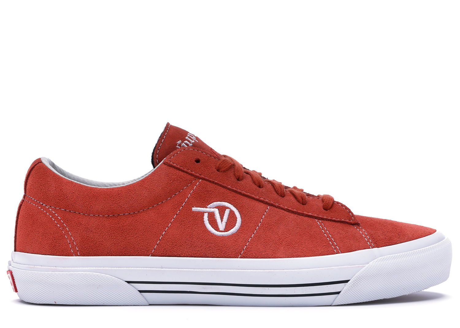 Кецове и обувки Vans Sid Pro Supreme Burnt Orange Червено | VN0A3XTISJN, 0