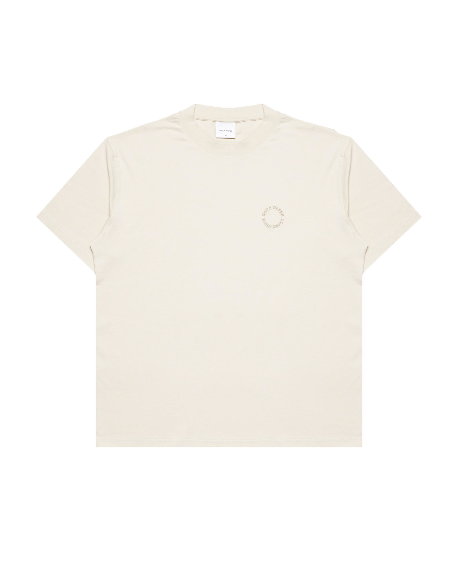 Тениска DAILY PAPER Orbit Emb T-Shirt Бяло | 2422064, 0
