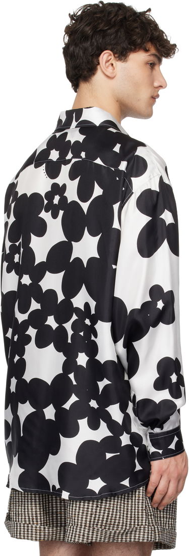 Риза Marni Marni Dillies Print Shirt Бяло | CUMU0332S1 UTSG26, 2