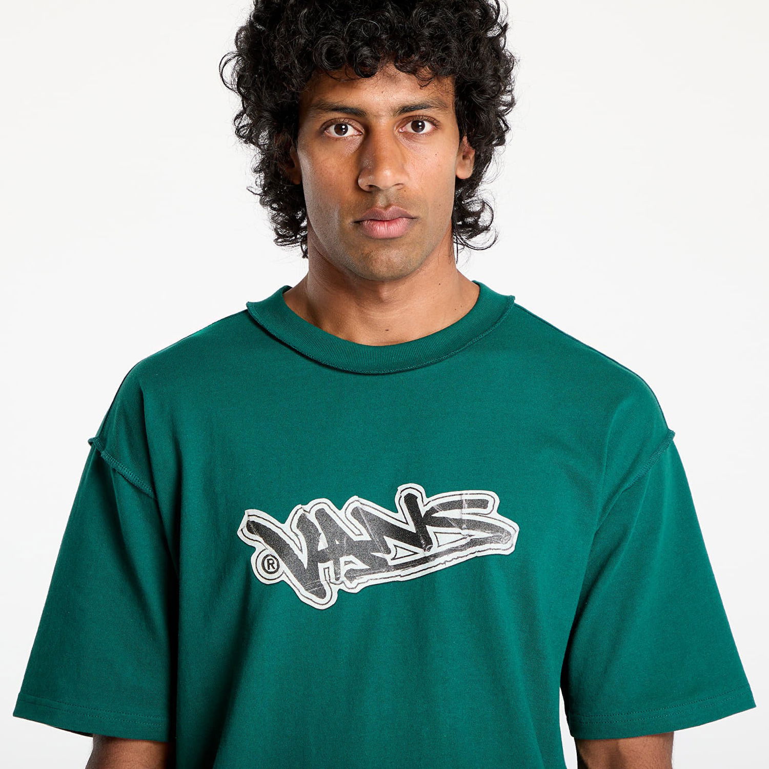 Тениска Vans Vans LX Slap Short Sleeve T-Shirt Зелено | VN000MGUCI21, 1