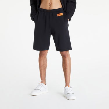 Къси панталони HERON PRESTON Sweatshorts Logo Recycled Co Черно | HMCI007C99JER0011000, 0