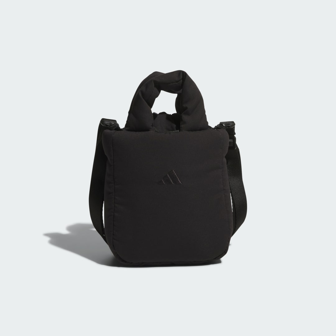 Голяма пазарска чанта adidas Performance Puffy Mini Tote Bag Черно | JZ4422, 0