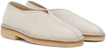 Облекло LEMAIRE Lemaire Piped Slippers Бяло | FO0068 LL0007, 3