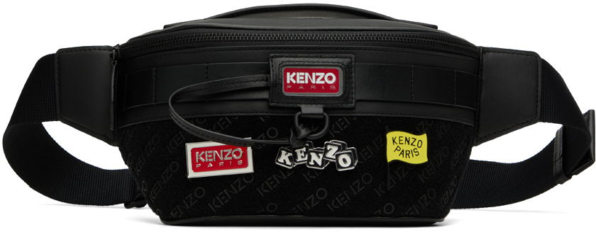 Чанта за кръста KENZO Paris Velcro Belt Bag Черно | FD55SA227L40, 0