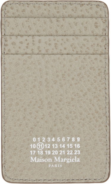 Портфейл Maison Margiela Four Stitches Card Holder Сиво | SA1VX0017 P4455, 4