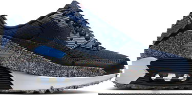 Кецове и обувки Nike Air Max 90 SE GS Синьо | cq9909-400, 1