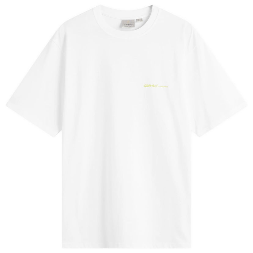 Тениска GRAMICCI Hurricane T-Shirt, Size Small Бяло | G5FU-T082-WHT