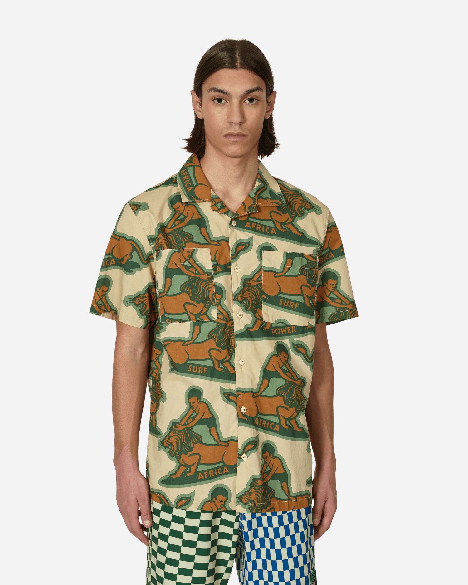 Риза Vans Mami Wata Woven Shortsleeve Shirt Многоцветен | VN0006DUGRX1, 0