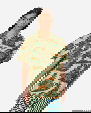 Риза Vans Mami Wata Woven Shortsleeve Shirt Многоцветен | VN0006DUGRX1, 0