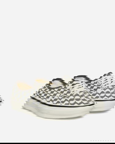Кецове и обувки Vans LX Authentic 44 Checkerboard Черно | VN000EBNQIY1, 4