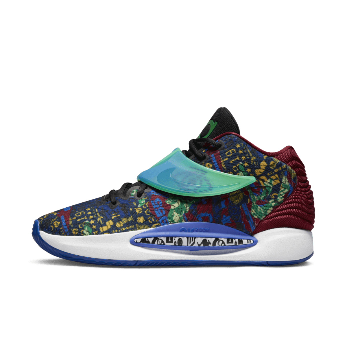 Кецове и обувки Nike KD14 NRG "Ky-D" Многоцветен | DC9382-500, 0