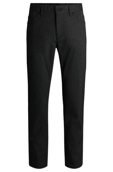 Maine Regular-Fit Anti-Wrinkle Mouliné Twill Trousers