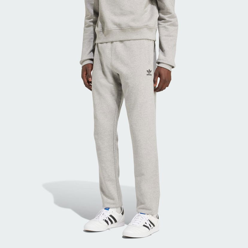 Спортни панталони adidas Performance Trefoil Essentials Fleece Joggers Сиво | IX7684