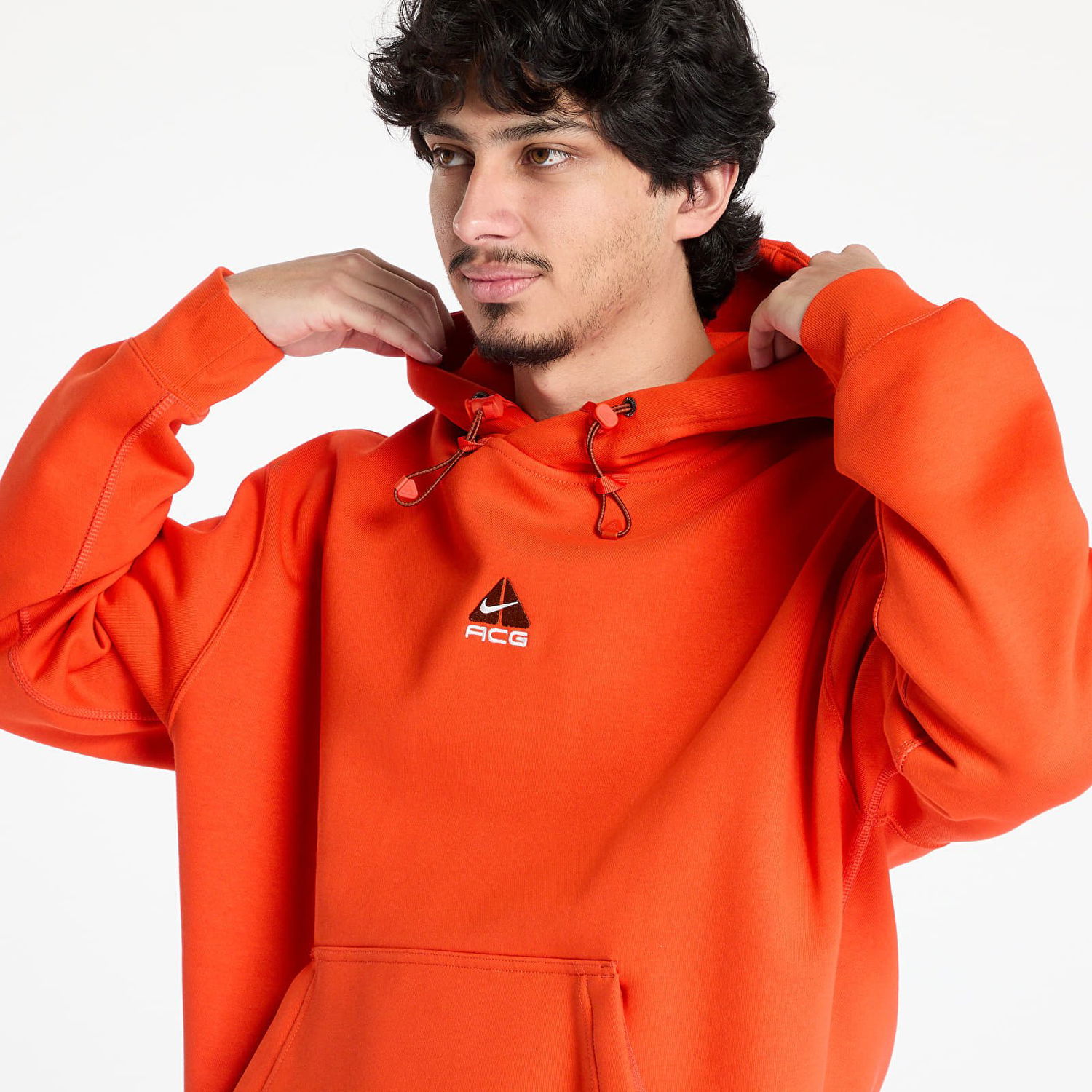 Суитчър Nike ACG Nike ACG Therma-FIT Fleece Pullover Hoodie Оранжево
 | DH3087-633, 1