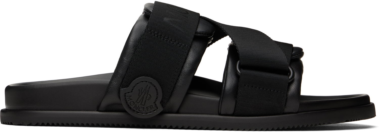 Кецове и обувки Moncler Moncler Mon Summer Sandals Черно | K109A4L00010M5027, 0