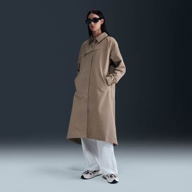 Тренчкот Nike Nike Sportswear Collection Relaxed Twill Trench Coat Кафяво | HF9412-247, 0