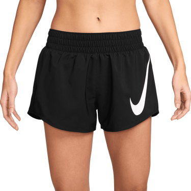 Къси панталони Nike W NK ONE SWSH HBR DF MR 3IN BR Черно | HV2616-010, 0