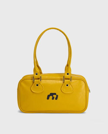 Дамска чанта adidas Originals Originals x Miaou Structured Top Handle Mini Bag Жълто | KA2726, 2