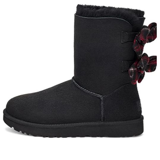 Кецове и обувки UGG Bailey Bow Novelty High Boots Черно | 1118935-BLK