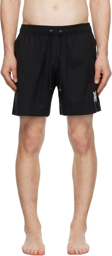 Бански AMIRI Core Logo Swim Shorts Черно | AMSWTK1034, 0