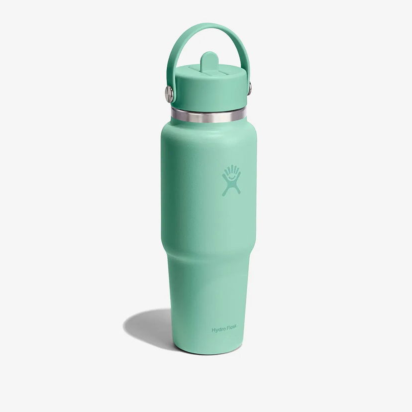 Бутилки за пиене Hydro Flask 946ml Wide Flex Straw Travel Bottle Зелено | WT32CFS344