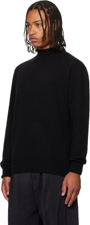 Пуловер LEMAIRE Lemaire Mock Neck Sweater Черно | TO1426 LK1029, 3