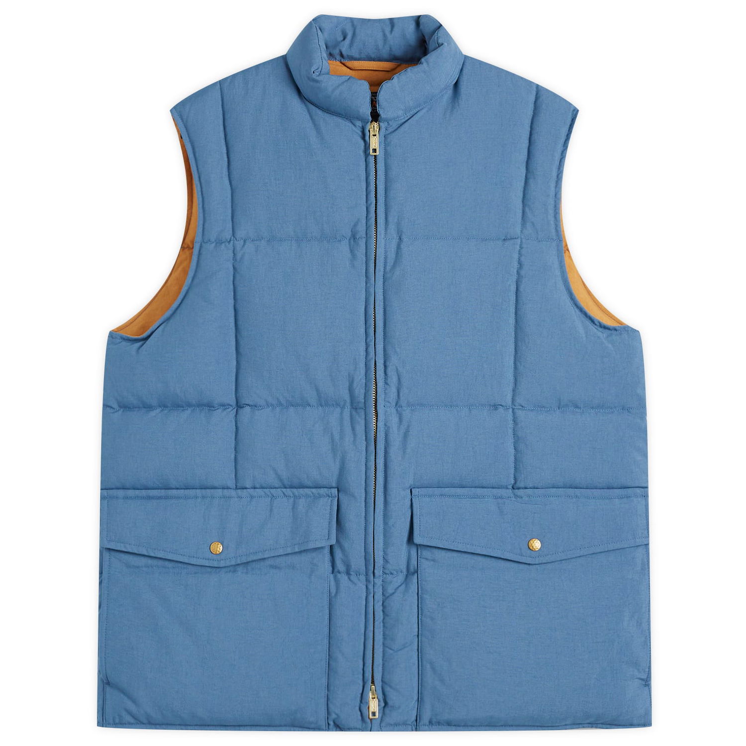 Жилетка BEAMS Beams Plus Oxford Down Vest, Size Large Синьо | 3806-0112-139-75, 0