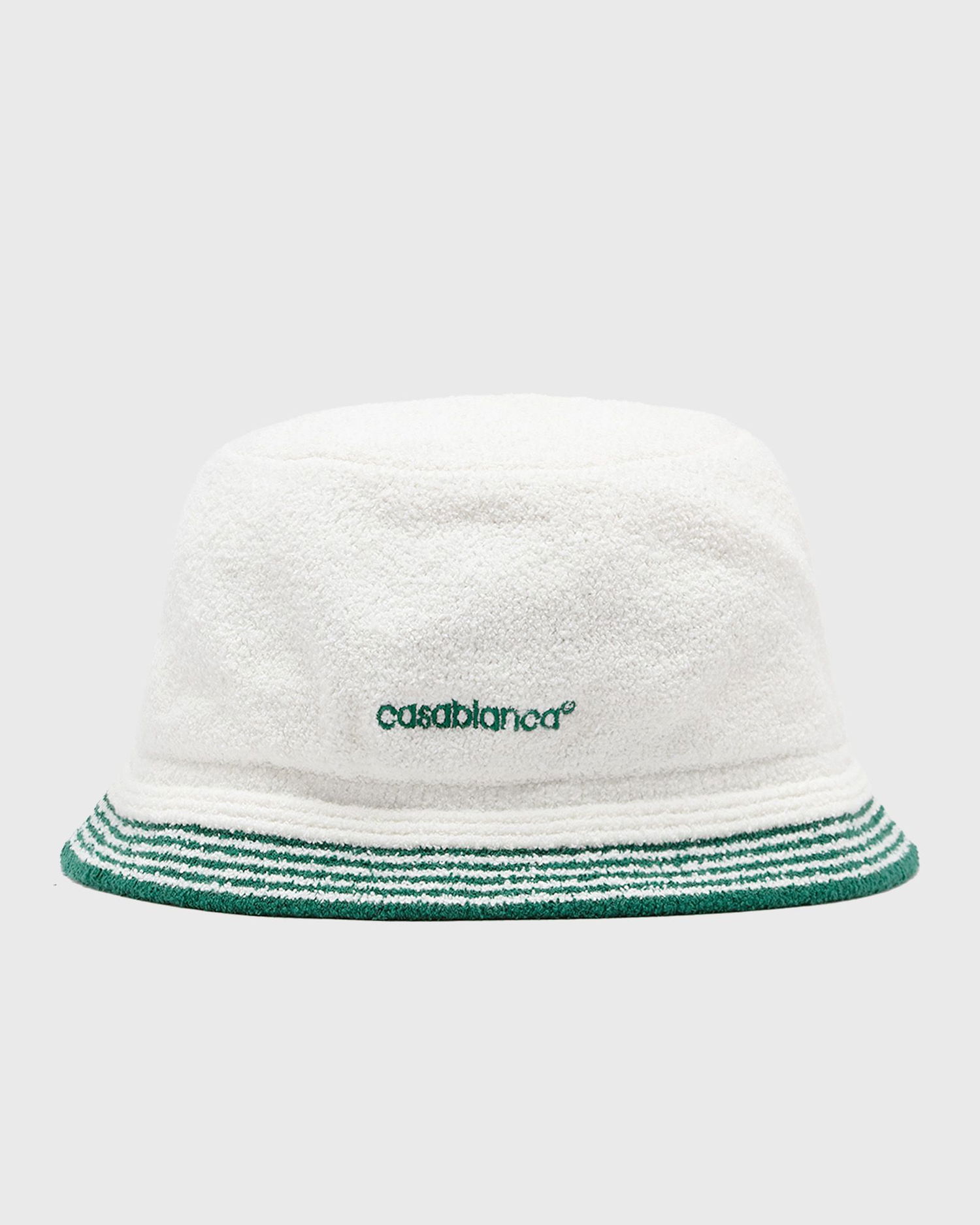 Шапка Casablanca Casablanca Embroidered Bucket Hat Бяло | APS25-HAT-071-02, 0