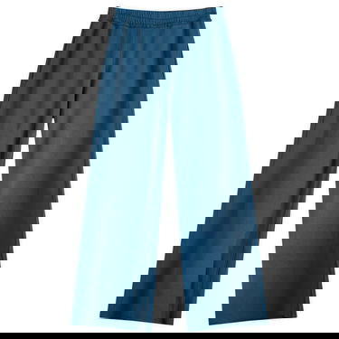 Спортни панталони SKIMS SKIMS Deconstructed French Terry Wide Leg Pants, Size Large Синьо | PT-PNT-7769W-INDIGO, 0