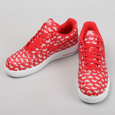 Кецове и обувки Nike Air Force 1 Low 07 ''All Over Logo Red'' QS Червено | AH8462-600, 2