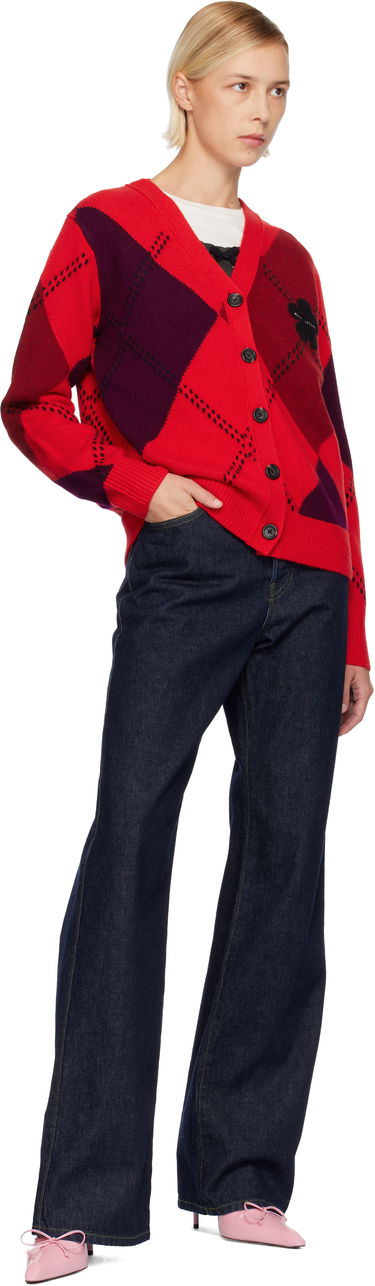 Пуловер Marc Jacobs Preppy Daisy Argyle Cardigan Многоцветен | 2F5RTP014K11, 3